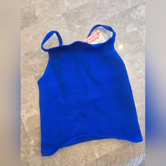 Free People Happiness Runs Square Neck Tank. M/l - Picture 2 of 4